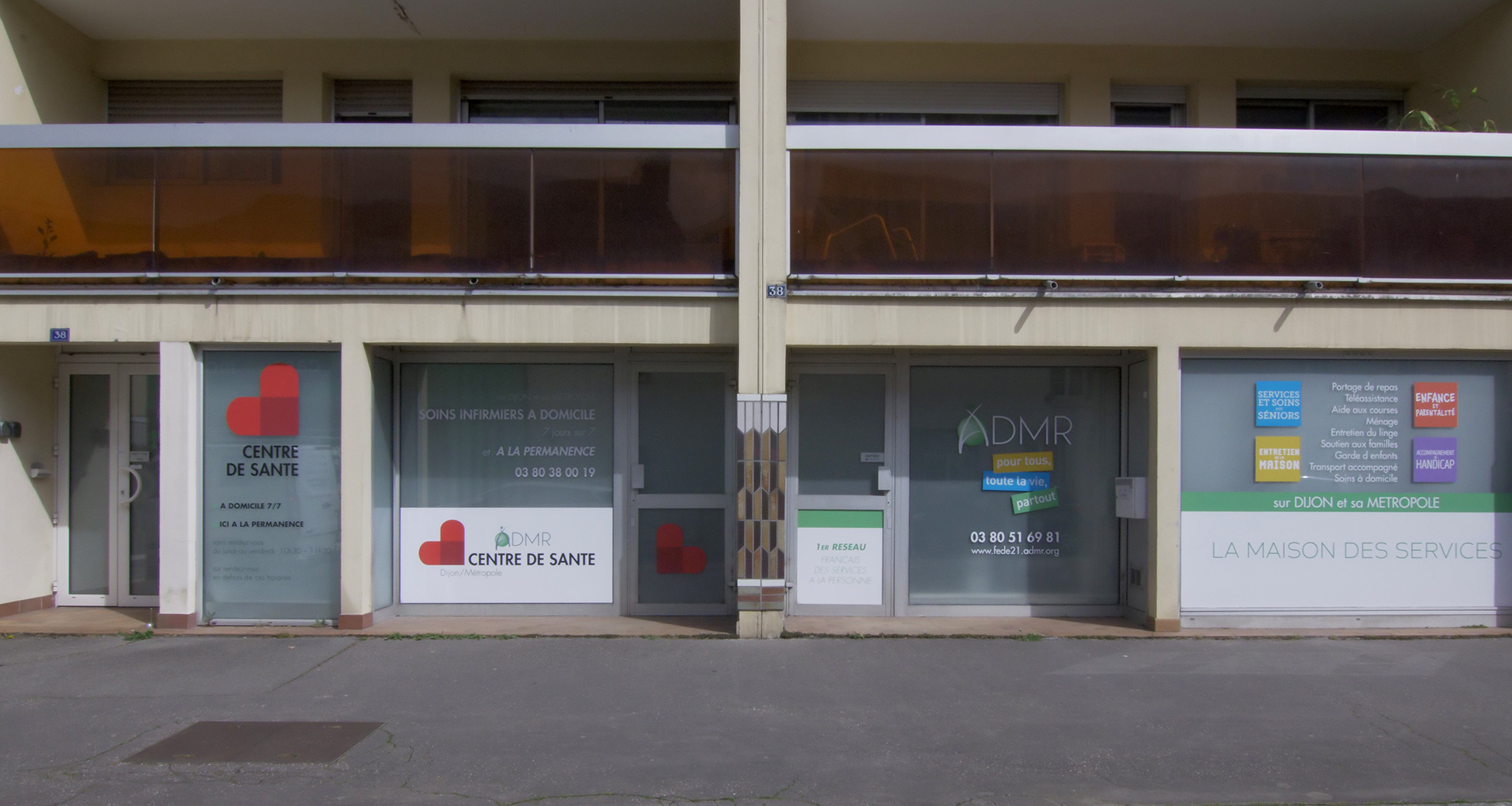 Photo Centre de santé ADMR Dijon rue parmentier